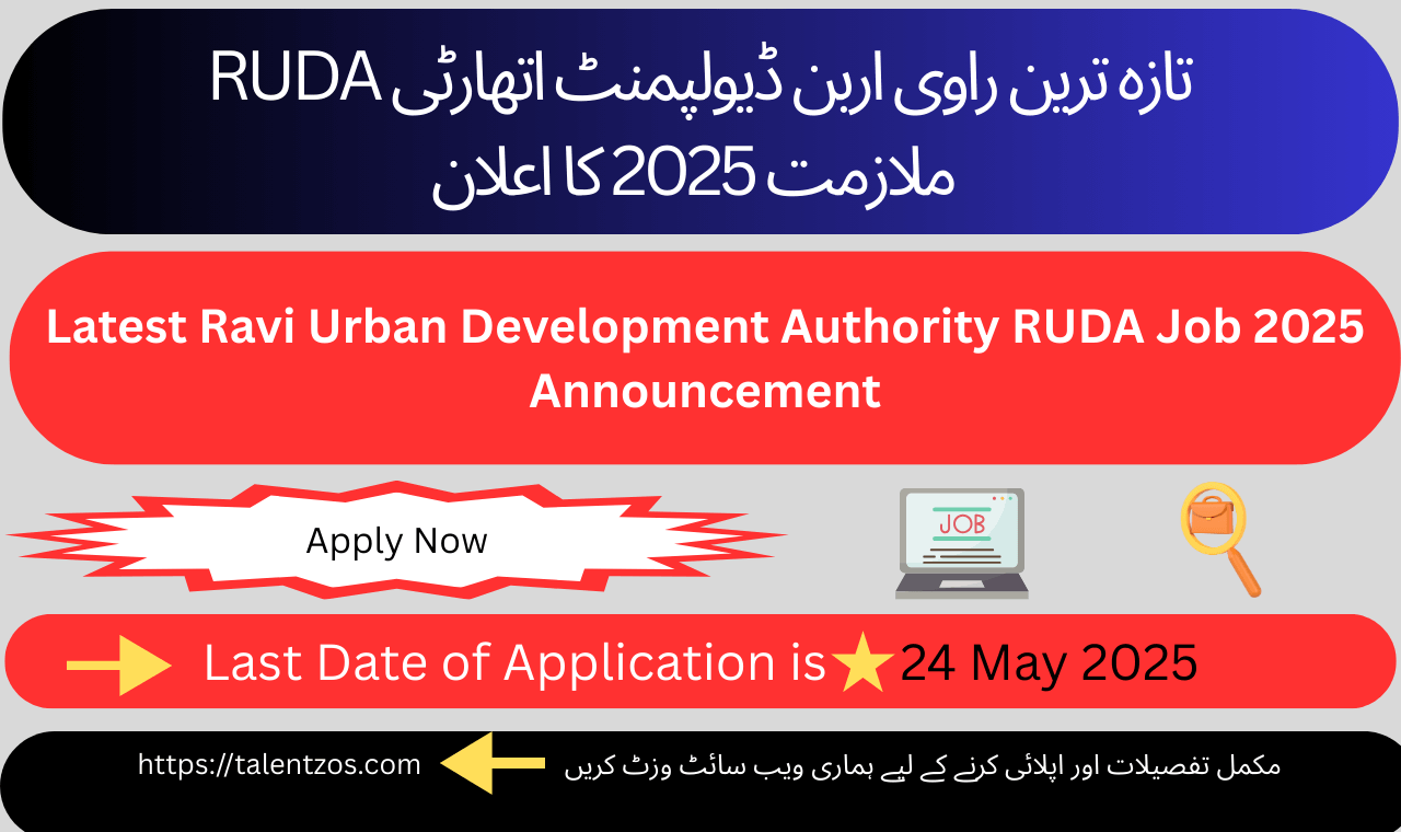 Apply now for RUDA’s estate management roles in Lahore and shape the city's urban future today