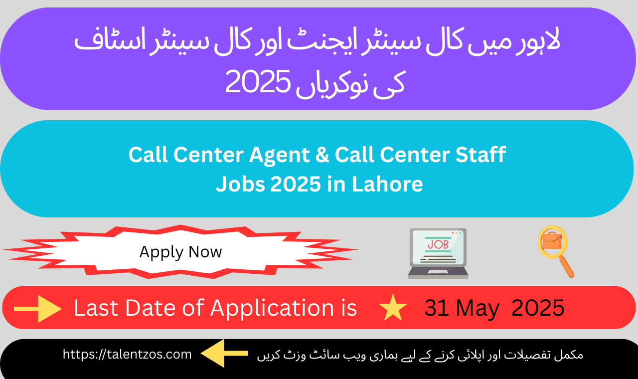 Call center agent job in Lahore 2025 – International Call Center hiring now