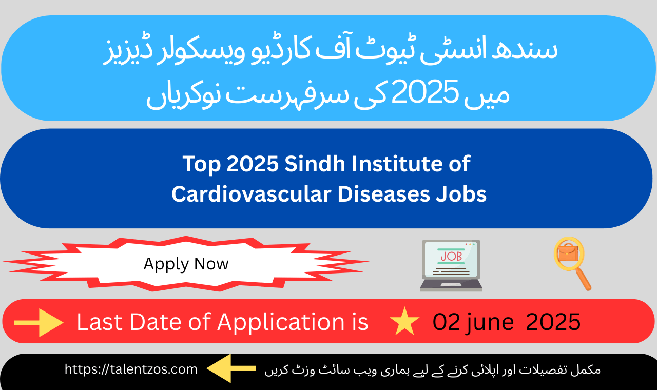 Doctors and nurses at Sindh Institute of Cardiovascular Diseases Karachi 2025 medical jobs